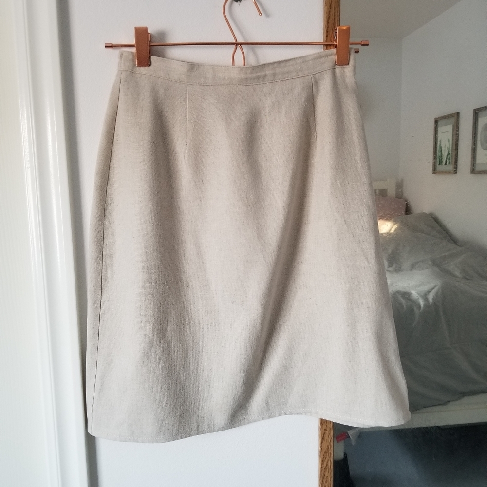 Vintage Linen Skirt